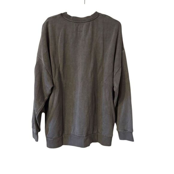 Gameday Couture Women's 2XL Chiefs Gray Oversized Crewneck Pullover - Picture 2 of 8